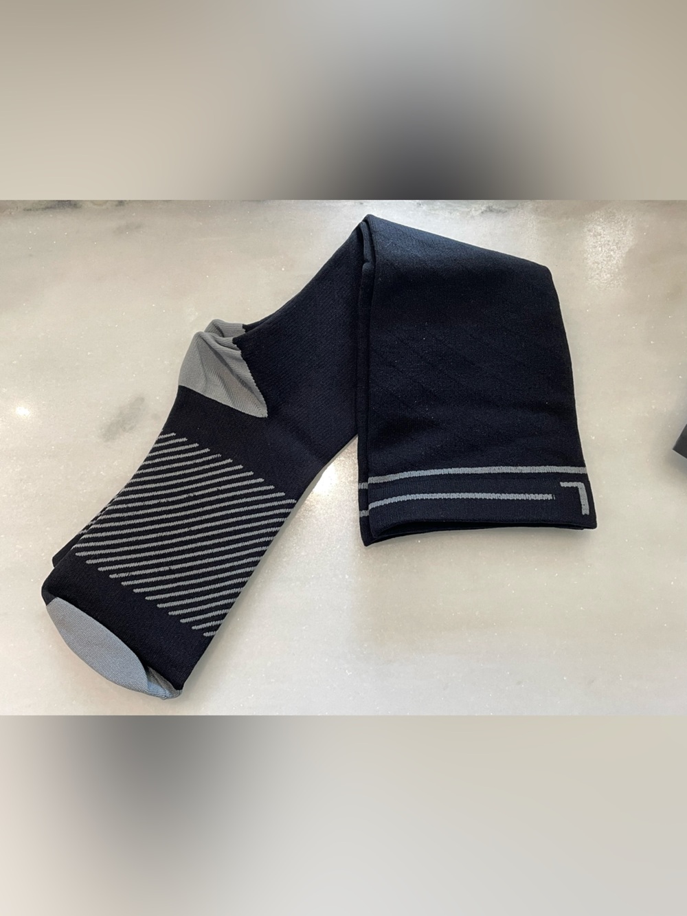 Graduated Compression Socks - Black/Gray - Picture 3 of 3